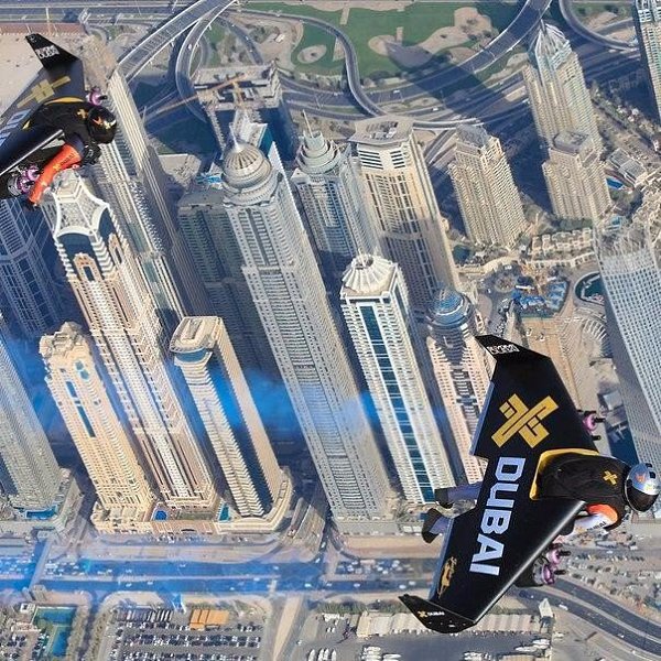 Jetmax Dubai. Полёты на реактивном ранце-крыле.