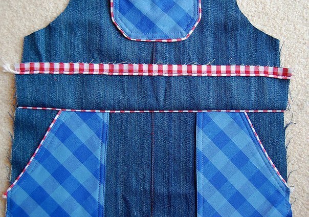 Шьем джинсовый комбинезон для малышей | Азбука рукоделия | Фотострана ...