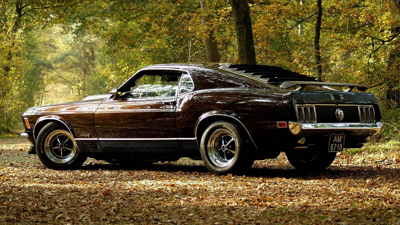 '70 Ford Mustang Mach 1.    