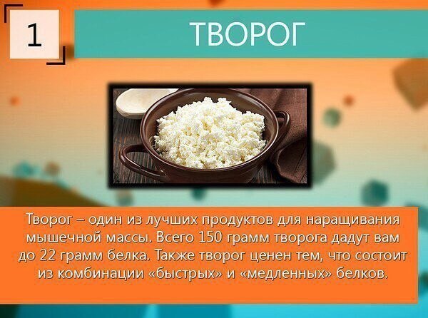 10 самых лучших продуктов для роста мышц.#пп@ican