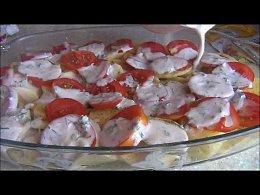 запеканка с кабачками