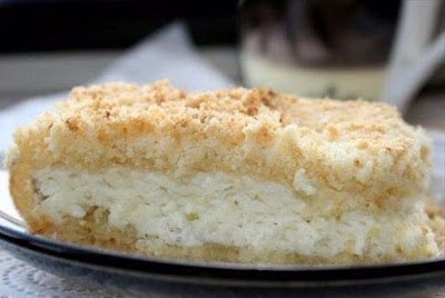 Королевская ватрушка (очень простой рецепт).Ингредиенты:Сливочное масло или маргарин – 150 гМука – 2 ...