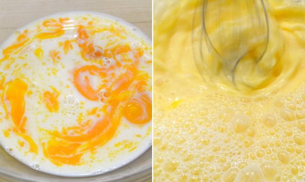 Оладьи с кабачками и сыром. Вкуснейшие оладьи на молоке с добавлением в тесто измельченных листьев ... - 3