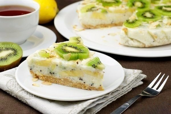 Творожник с фруктами: низкокалорийная вкуснятина.на 100грамм - 102.43 ккалБ/Ж/У - ...