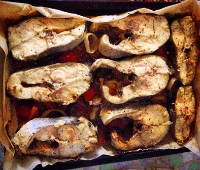 Стейки из трески запеченные с овощами.Этапы: Чередование Закрепление Стабилизация ...