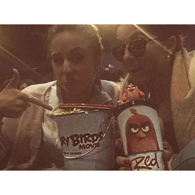 #angrybirds #movie #sisters #party @mashuniashura