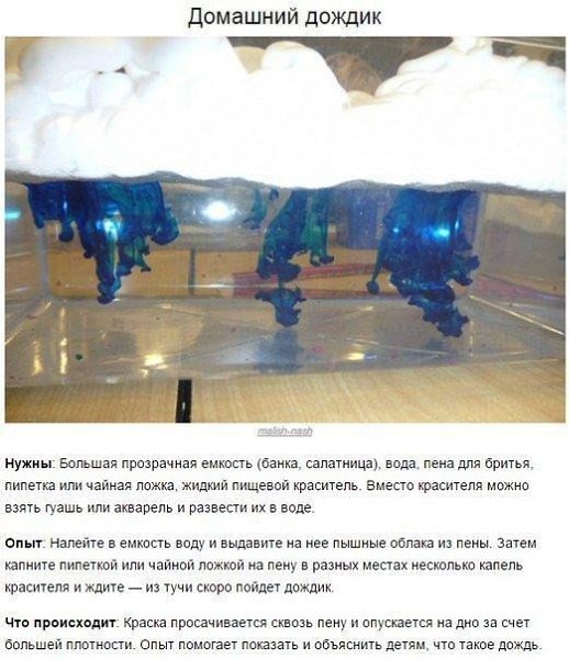 8 опытов, которые можно показать детям. - 7