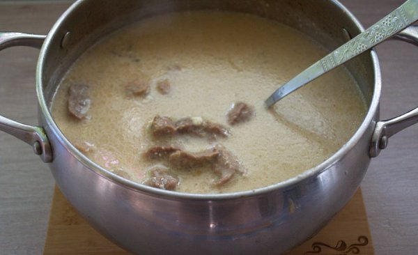 Свинина под сырным соусом.Как приготовить свинину? Я обычно такое мясо не приветствую. Для меня оно ... - 7