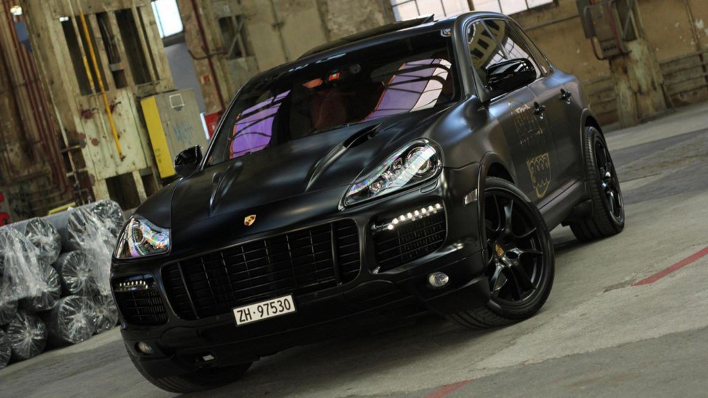 Porsche Cayenne 957 Turbo Black