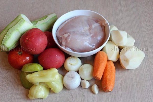 Овощное рагу с курицей.Ингредиенты:Куриное филе или куриная грудка - 600 грКартофель - 400 грЛук ... - 2