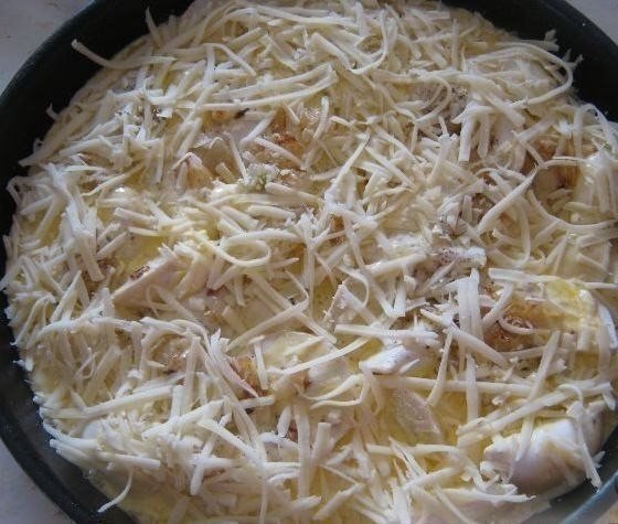 Запеканка из пельменей
