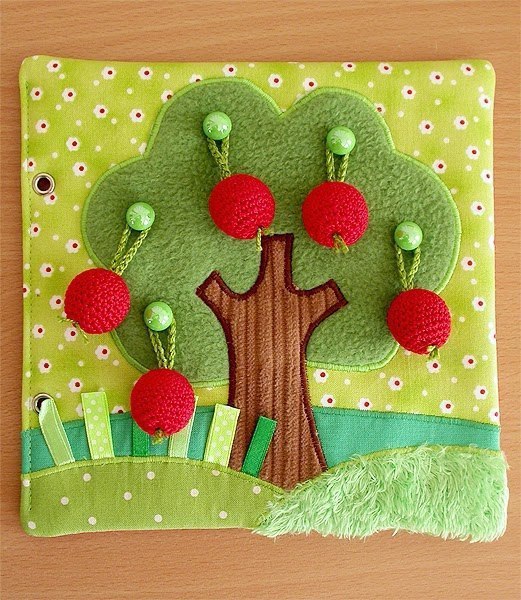 Развивающая книжка: идеи для страничек - 9