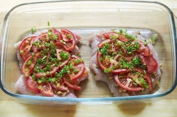 Куриная грудка под шубой.Ингредиенты:Очень вкусно и не особо сложно!Вам потребуется:Грудка куриная 2 ... - 6