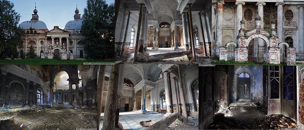 Заброшенный храм Казанской иконы Божией Матери Храм.
