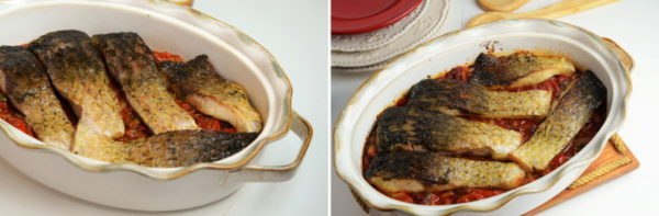 Запеченная рыба с овощами.Отличный рецепт вкуснейшей рыбы (карп), запеченной на «подушке» из ... - 6