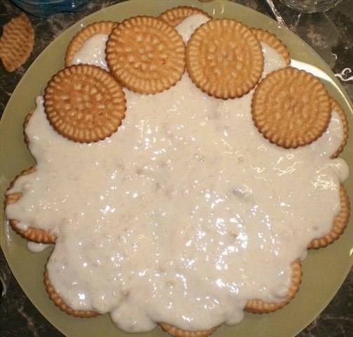 Торты из печенья - 5 лучших рецептов. Рецепт 1: Торт из печенья банановый Описание: Очень вкусный ... - 3