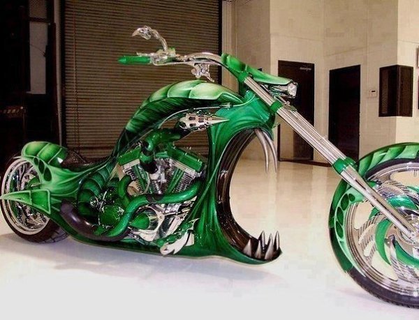 Monster bike.