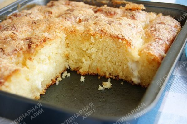 Сахарный пирог.