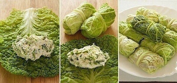 Очень вкусно и полезно :). Начинка: творог+зелень+чеснок на мелкой тёрке+можно добавить специи по ...