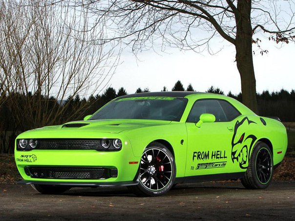 Dodge Challenger SRT Hellcat by GeigerCars