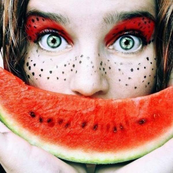 Калинка-малинка: фруктовое настроение от Кристины Отеро.Девушка-подросток из Испании представила ...