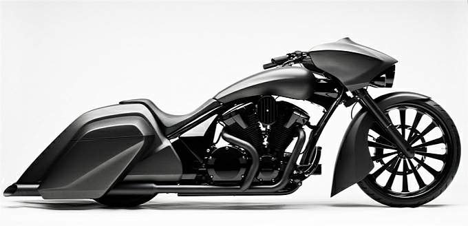 Honda VT 1300 Stateline Slammer Bagger Concept 2010. - 2