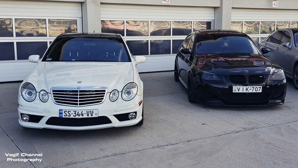 Mercedes-Benz E63 AMG & BMW M5