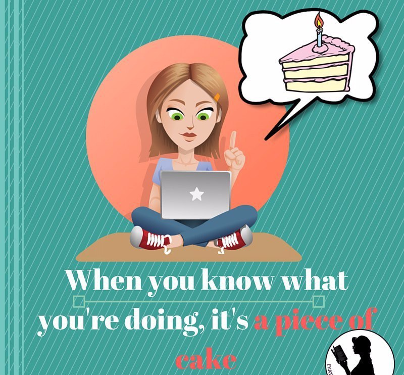 CAKE - . A piece of cake -