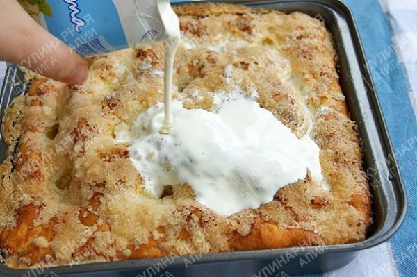 Сахарный пирог.