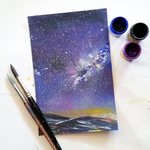 Акварели 14-летней художницы под ником Jinerart.#творчество@ideas.life