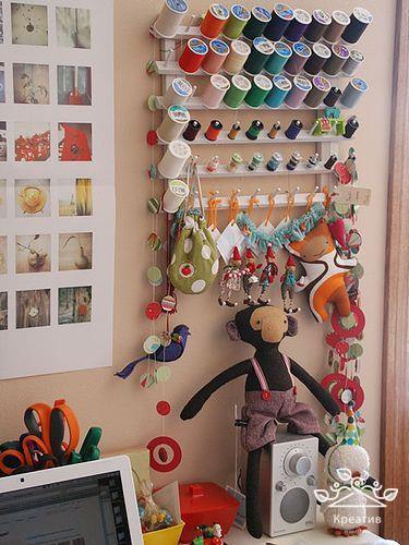 Рабочее место рукодельницы