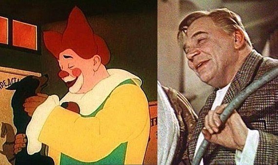 Лайк, если у вас так же :).......Актеры, с которых рисовали персонажей Советских мультфильмов - 3