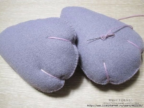 Шьем игрушку Мартовский кот из фетра - 3