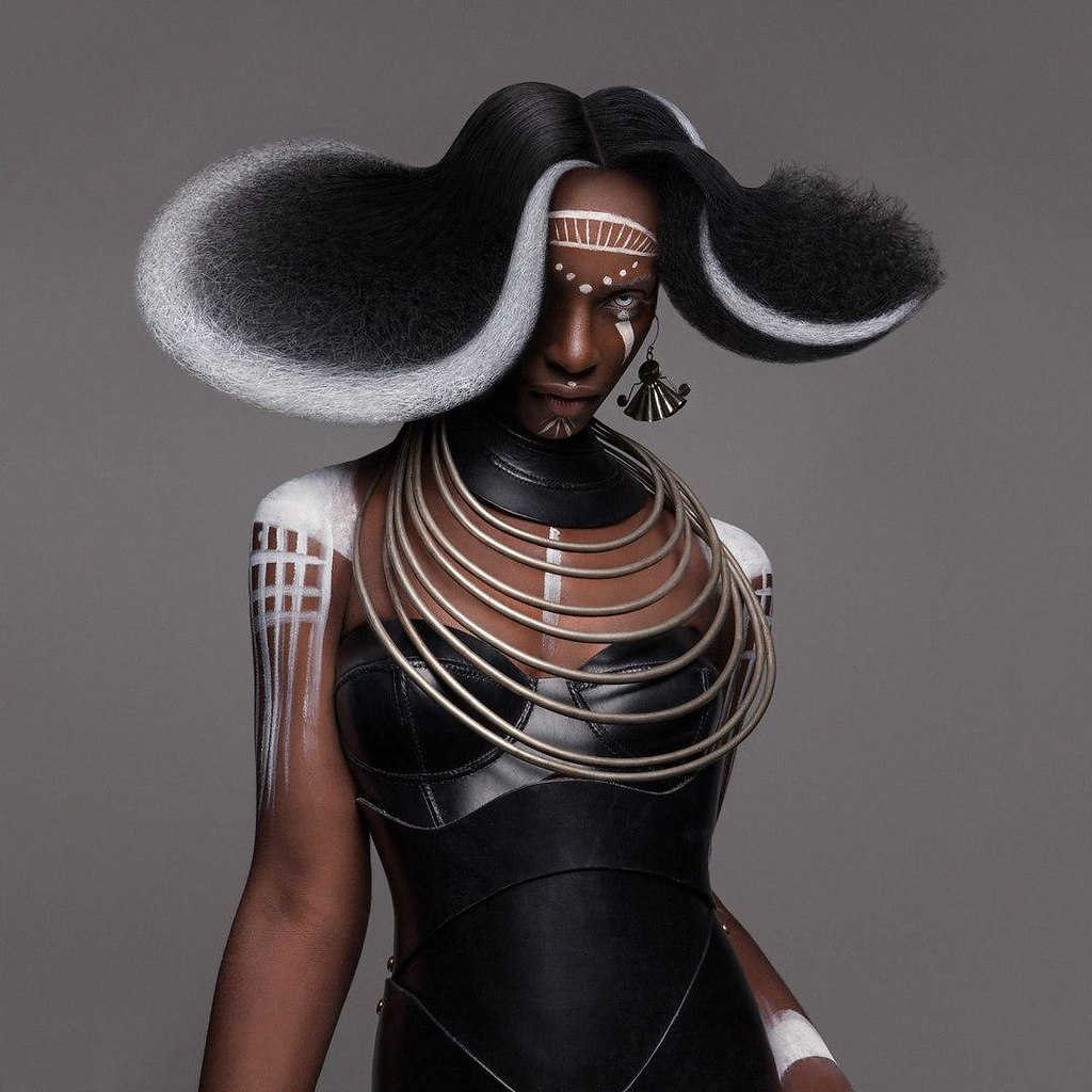  Afro,    British Hair Awards 2016.  Luke Nugent. - 3