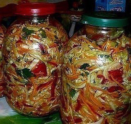 Салат из свежей белокочанной капусты БЕЗ закрутки.У каждой хозяйки есть коронные рецепты. Вдвойне ...
