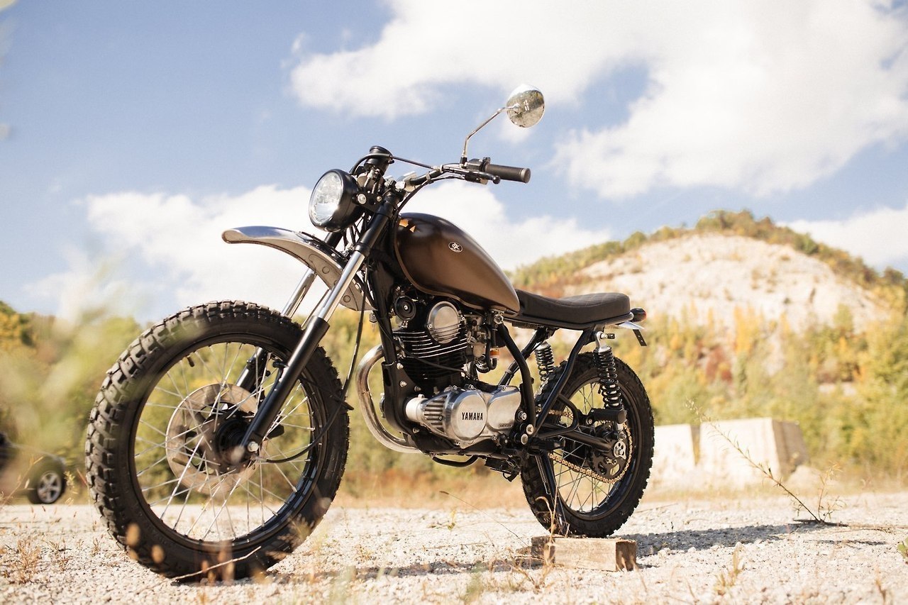  Croatia 1997 Yamaha SR250 Kokon