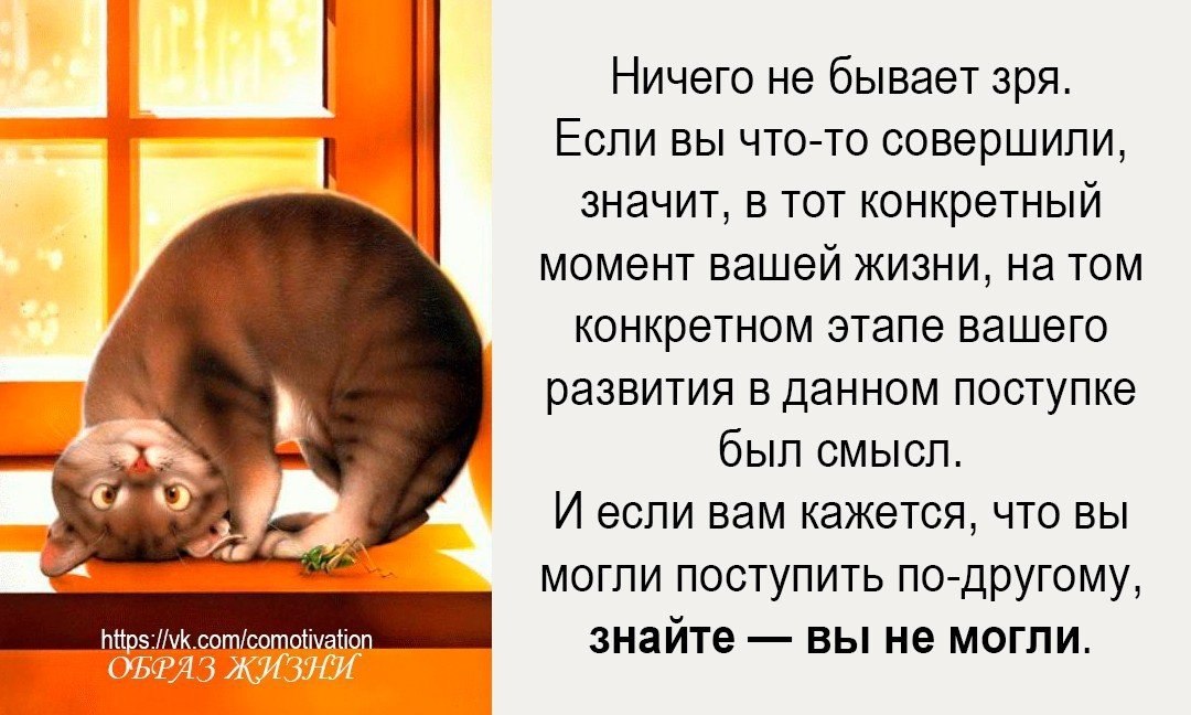 Просто так ничего не бывает