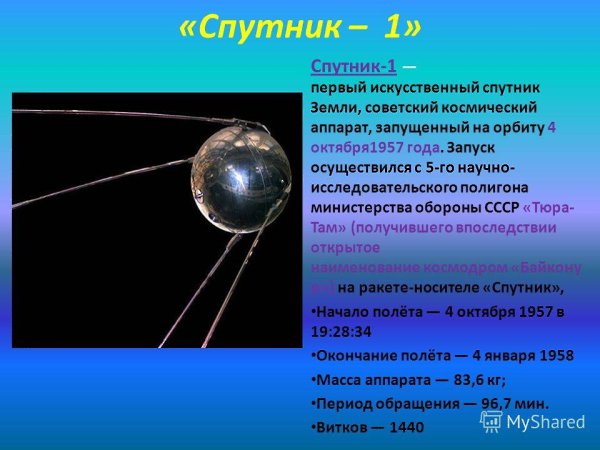 4 Октября весь мир отмечает 60-летие полёта Первого искусственного СПУТНИКА ЗЕМЛИ ! У меня ...