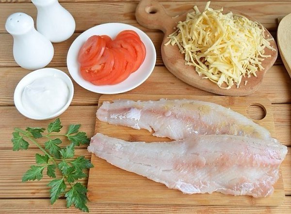 РЫБА ПО-ФРАНЦУЗСКИ К УЖИНУ.Вкусно, быстро и просто Ингредиенты: Рыба — 500-600 Грамм Сыр — 100 Грамм ... - 4