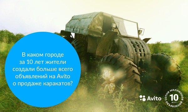 В каждом из этих городов много объявлений о продаже каракатов. Но где больше? Проголосуйте, затем ...