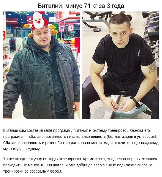 10 вдохновляющих историй людей, которые победили лишний вес. - 3