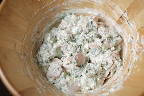 Картофельный пирог с сыром.Сыр, сосиски и картофель — отличное сочетание, простая готовка. Сохрани ... - 5
