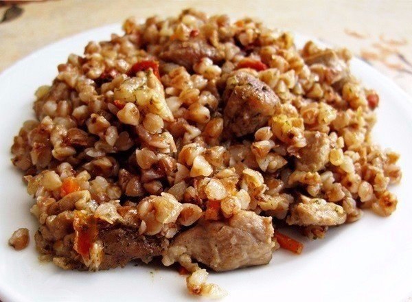 Топ-9 вкуснейших блюд с гречкой.1. Гречка-по купеческиИнгредиенты: 300-400 гр. мяса 1 стакан гречки ... - 6