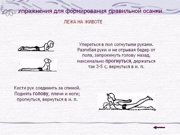 Упражнения от сутулости - красивая осанка у взрослых и детей. #полезное@rules4life - 4