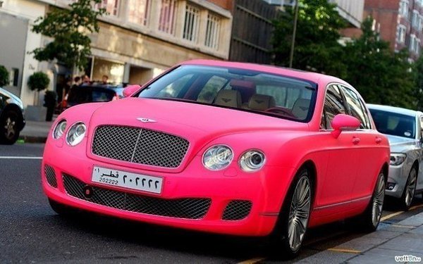 Bentley Continental Flying Spur I Pink Matte