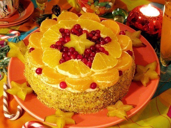 ТОРТ БЕЗ ВЫПЕЧКИ.Ингредиенты:- печенье 24 шт + несколько штучек на обсыпку- 250 грамм творога- 5 ст. ... - 3