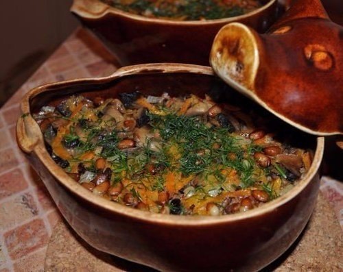 Топ-9 вкуснейших блюд с гречкой.1. Гречка-по купеческиИнгредиенты: 300-400 гр. мяса 1 стакан гречки ... - 5