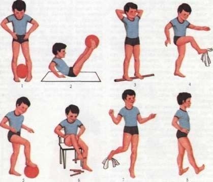 УПРАЖНЕНИЯ ДЛЯ СТОП.Свод стопы формируется у детей до 3–4 лет. Однако относительная слабость мышц и ...