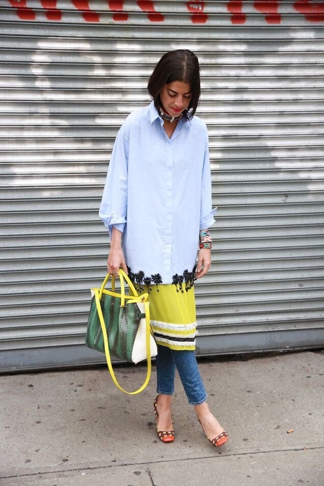 Street style.   Leandra Medine.     -  : ... - 6