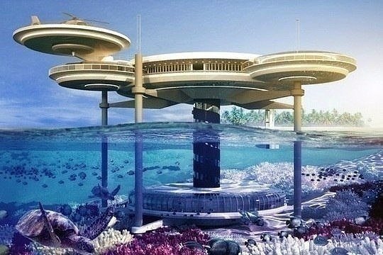 Уникальный подводный отель в Дубае стоимостью пол миллиарда долларов.